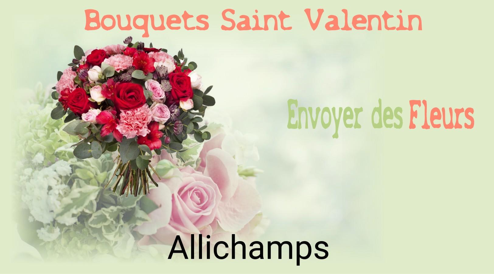 Roses de Saint-Valentin livrées à Allichamps